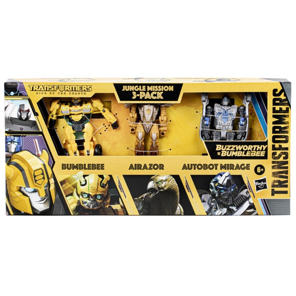 3 figurines 12,5 cm Jungle Mission - Transformers
