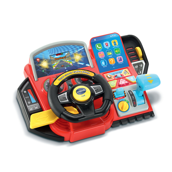 Volant d'activités baby pilote VTech : King Jouet, Activités d