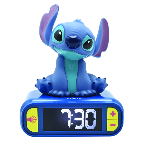 Réveil digital et veilleuse Stitch - Lilo & Stitch