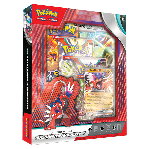 Coffret Pokémon Double Exclusif Ecarlate et Violet 3 