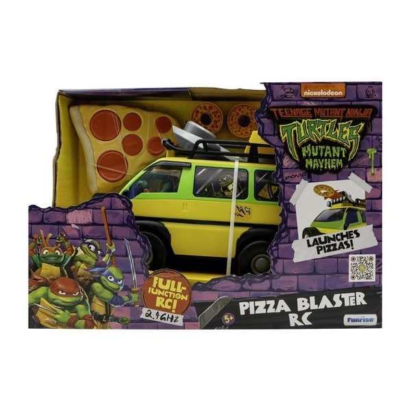 Camion Pizza Télécommandé Tortues Ninja 