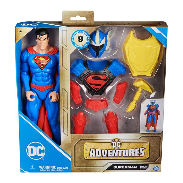 Pack Figurine Superman 30 cm et accessoires - Justice League