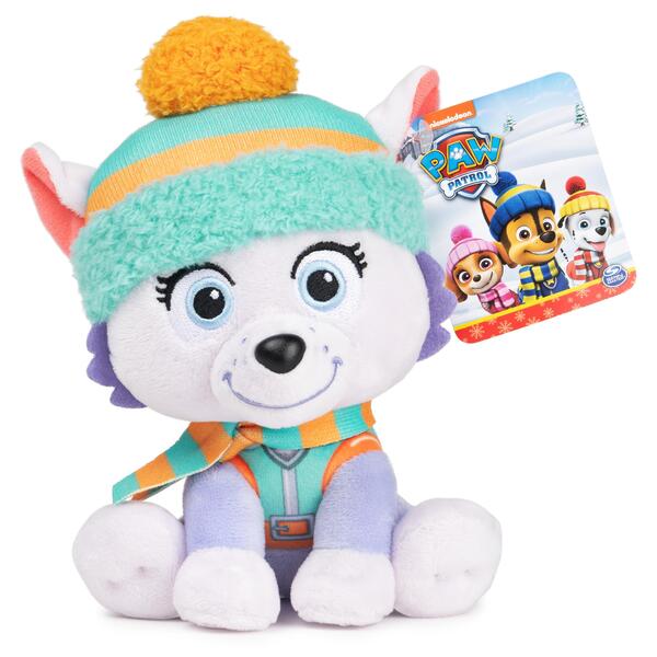 Peluche Everest 15 cm - La Pat Patrouille