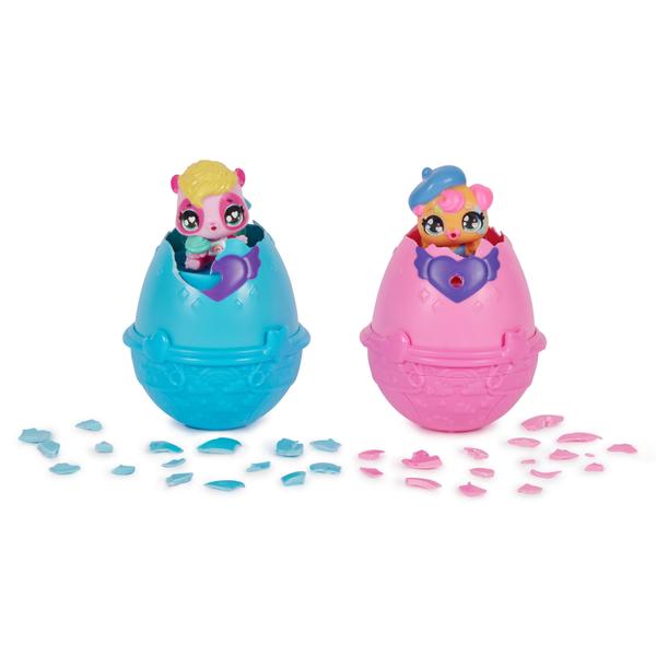 Pack de 2 Hatchimals + chaise haute