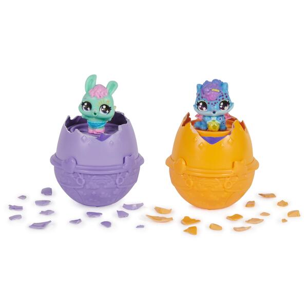 Pack de 2 Figurines et Poussette - Hatchimals