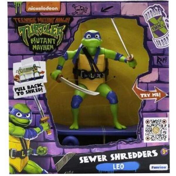 Figurine Tortues Ninja avec skateboard