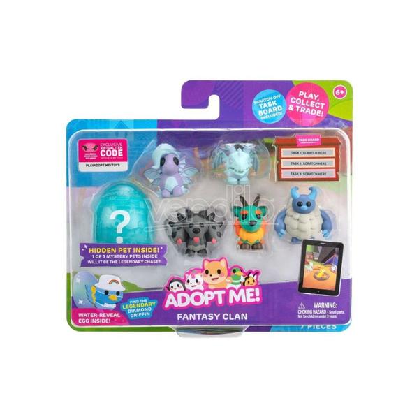 Pack 6 figurines Fantasy Clan Adopt Me!