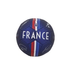 Ballon de football FFF avec signatures