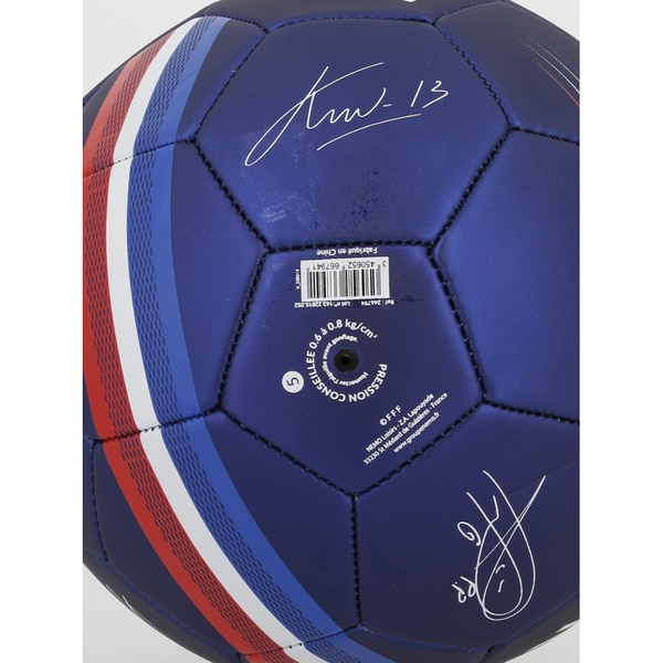 Ballon de football FFF avec signatures Nemo : King Jouet, Cages et ballons  de foot Nemo - Jeux Sportifs