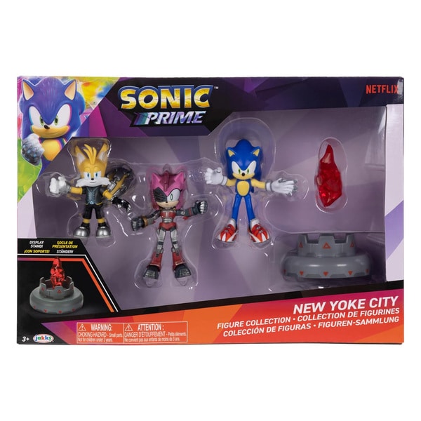 Coffret de 5 figurines Sonic Prime