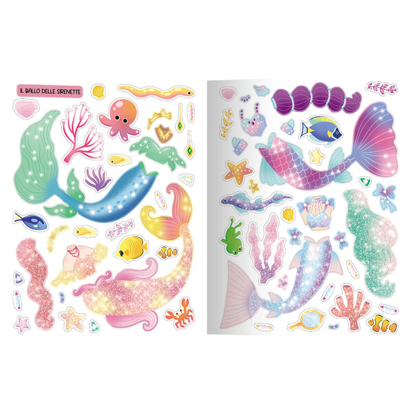 Mes 500 autocollants créatifs - Sirènes
