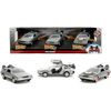 Pack 3 Delorean Retour vers le Futur 1/32