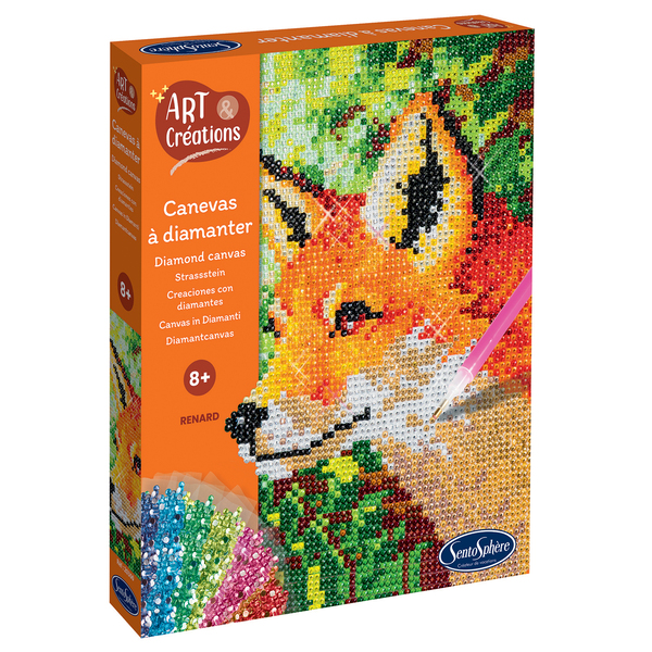 Tableau à diamanter Renard - Art Créations