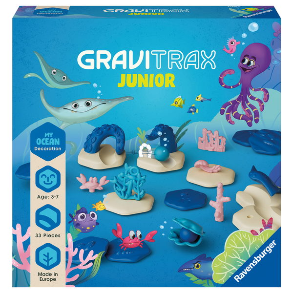 GraviTrax Junior Set d'extension - My Ocean Ravensburger : King Jouet,  Constructions magnétiques, billes Ravensburger - Jeux de construction