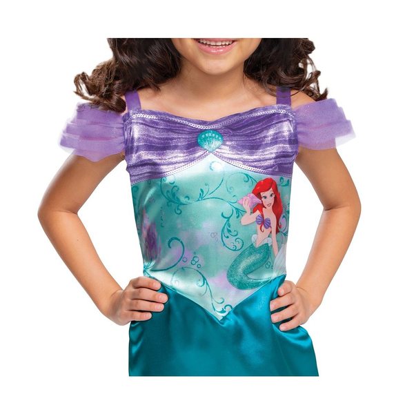 Déguisement Ariel La Petite Sirène - Taille 5/6 ans Jakks Pacific : King  Jouet, Déguisements Jakks Pacific - Fêtes, déco & mode enfants