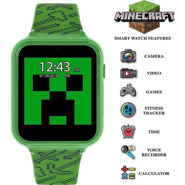 Montre digitale Minecraft