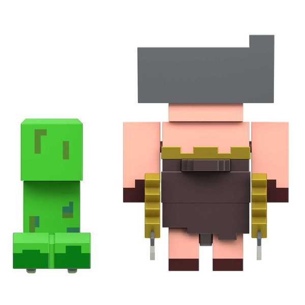 Coffret de 2 figurines Minecraft Legends 8cm