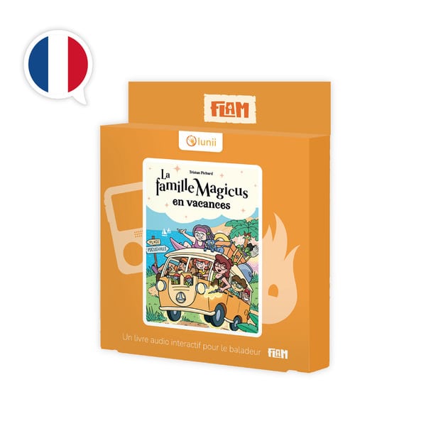 Livre audio FLAM La Famille Magicus en vacances