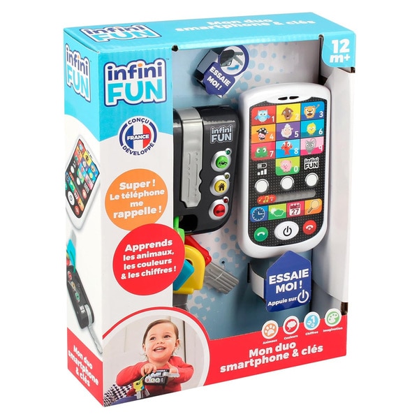 Téléphone - Baby smartphone bilingue VTech : King Jouet, Activités d'éveil  VTech - Jeux d'éveil