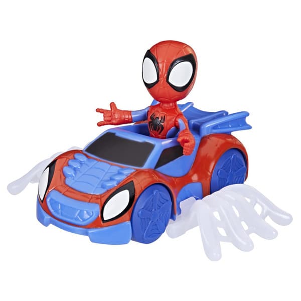 Figurine Spidey et véhicule 