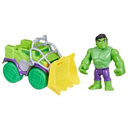 Figurine Hulk et véhicule - Spidey