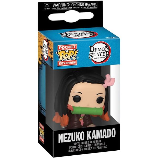 Porte clé Pocket Pop! Demon Slayer - Nezuko