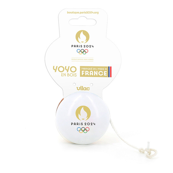 Yoyo en bois Jeux Olympiques Paris 2024