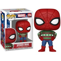 Figurine Spider-Man Noël - Funko Pop - N°1284