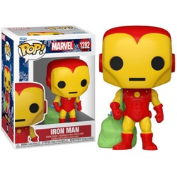 Figurine Iron-Man Noël - Funko Pop - N°1282