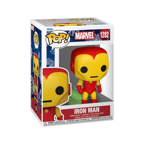 Figurine Iron-Man Noël - Funko Pop - N°1282