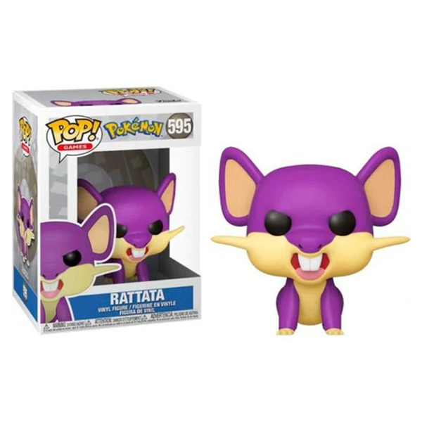 Figurine Rattata Pokémon - Funko Pop n°595