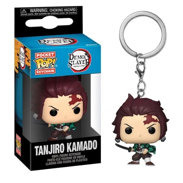 Porte-clés Pop - Demon Slayer - Tanjiro Kamado