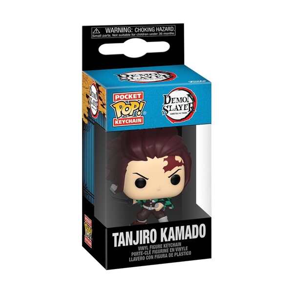 Porte-clés Pop - Demon Slayer - Tanjiro Kamado