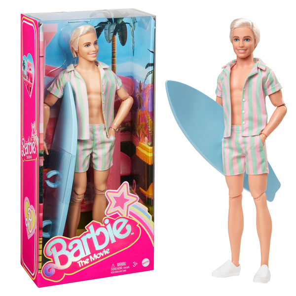 Poupée Ken Barbie Le Film - Ken et son ensemble rayé