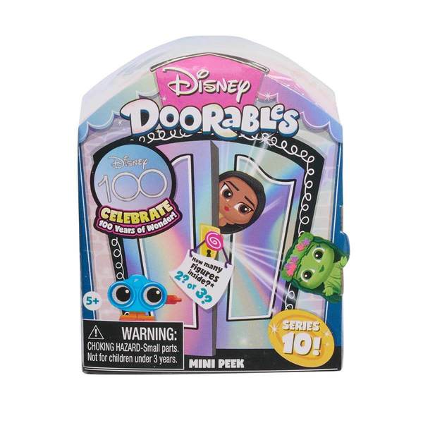 Doorables Mini Peek Disney 100 - Coffret 2 ou 3 figurines Surprises