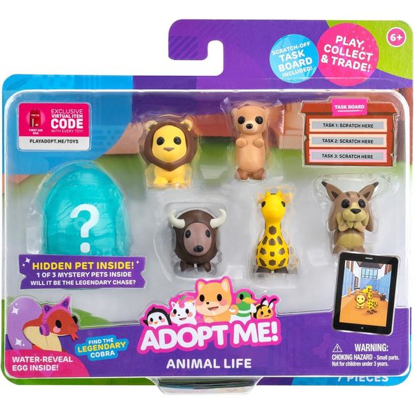 6 figurines Adopt Me - Animal Life