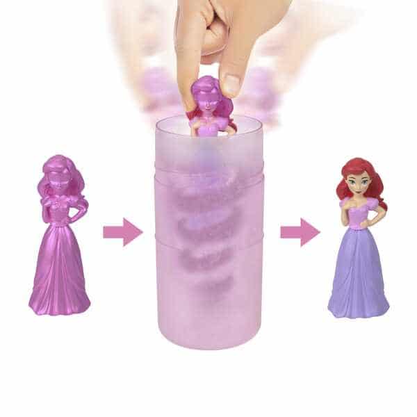 Mini-poupée Color Reveal Série 2 Fête - Disney Princesses