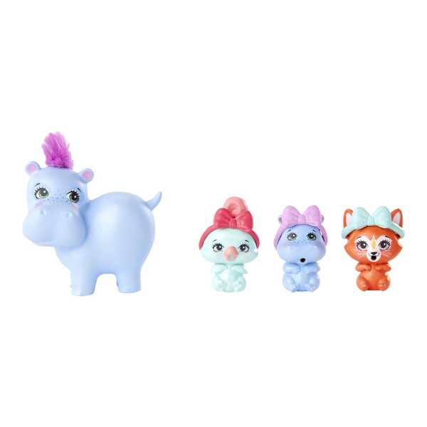 Coffret Hedda Hippo et Lake et 3 bébés surprises - Enchantimals