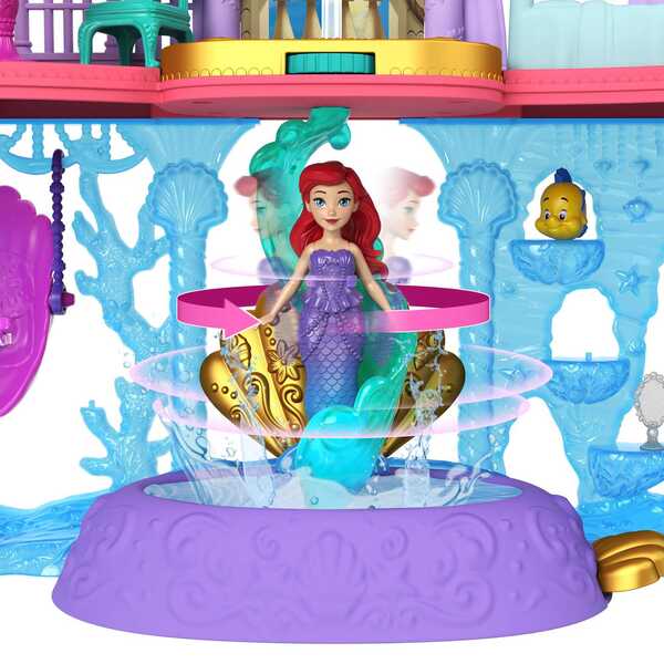 Polly Pocket - Coffret Château Etoilé Princesse Mattel : King Jouet,  Figurines Mattel - Jeux d'imitation & Mondes imaginaires