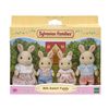 Sylvanian Families - 5706 - La famille Lapin Crème