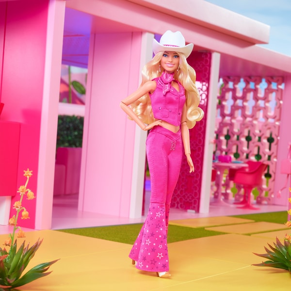 Barbie Le Film-Poupée Barbie à collectionner, combinaison disco dorée 
