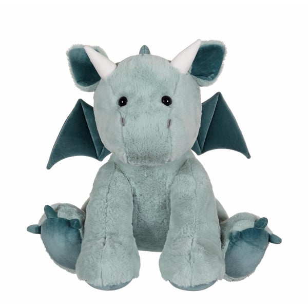 Peluche dragon Trendy vert d eau 50cm