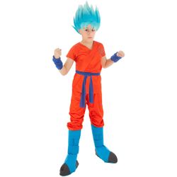 Déguisement Dragon Ball Z Goku Super Saiyan 9-10 ans