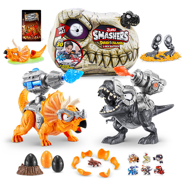 Dino Island T-rex Battle - Zuru