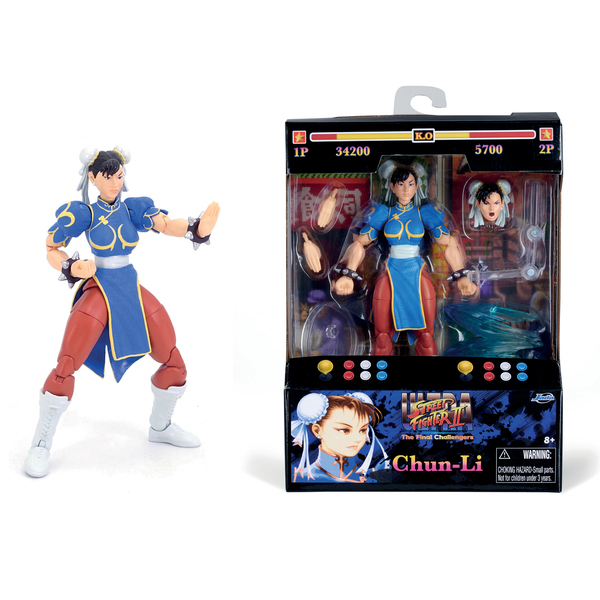 Figurine articulée street fighters Chun LI 15cm