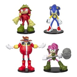 Coffret 4 figurines articulées Sonic de 7,5cm