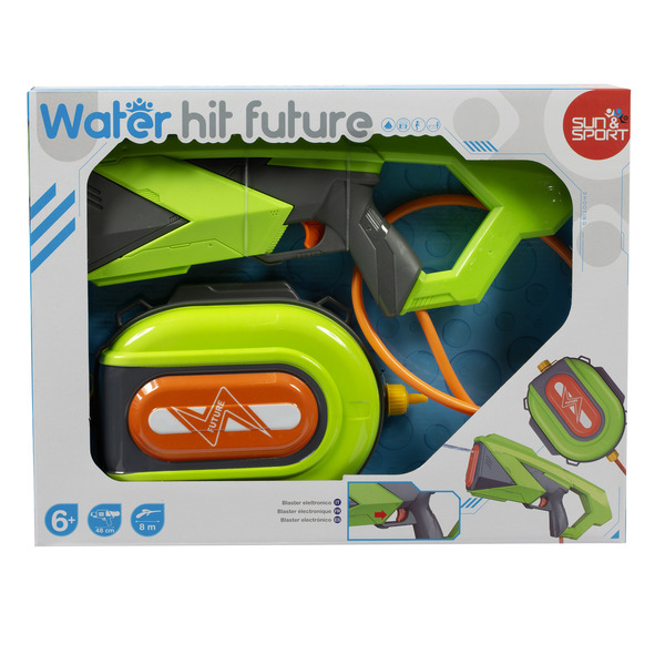 Pistolet à eau 48 cm avec réservoir hit future électronique