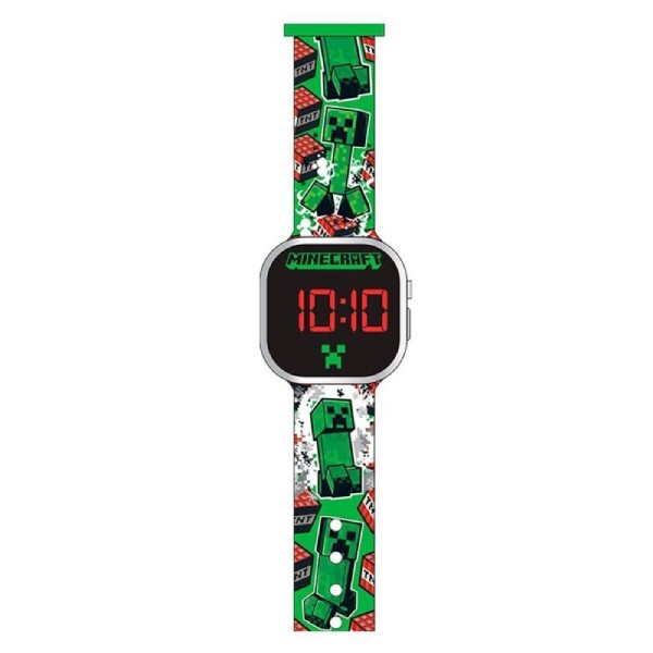 Montre digitale LED Minecraft