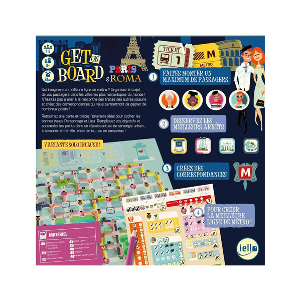 Get on Board - Paris & Rome