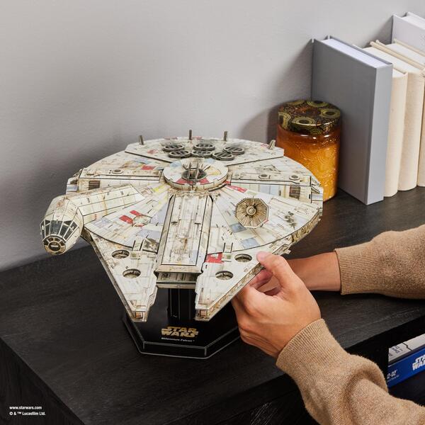 Faucon Millénium Star Wars 4D Build